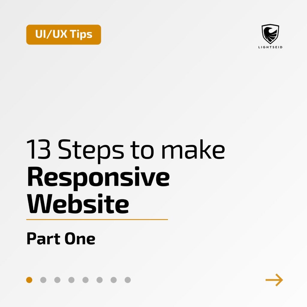 13 Steps To Make Responsive Website Part One