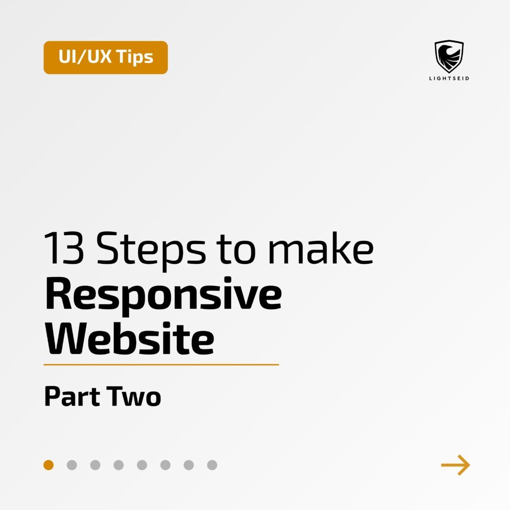 13 Steps to make Responsive Website | Part Two