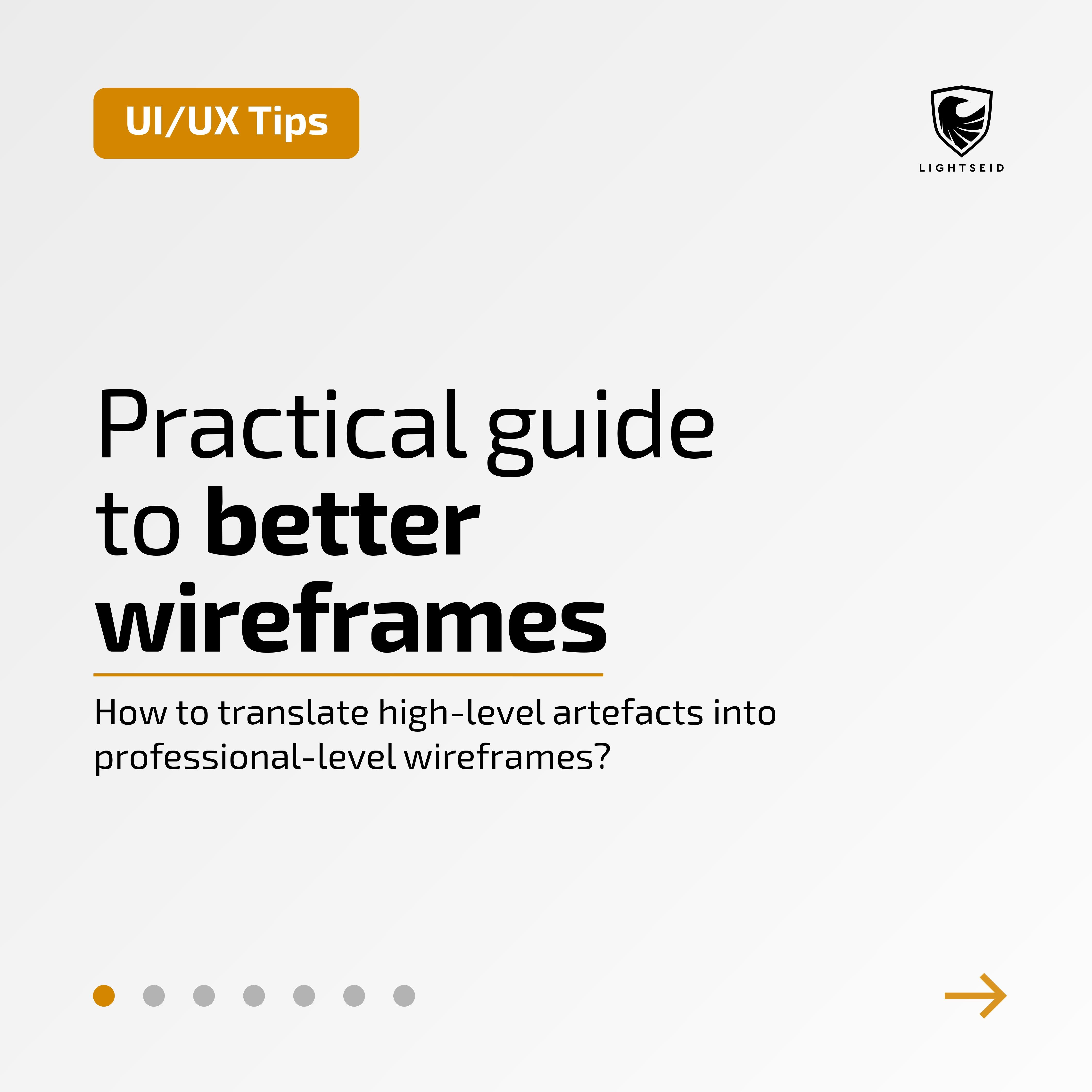 Practical Guide To Better Wireframes