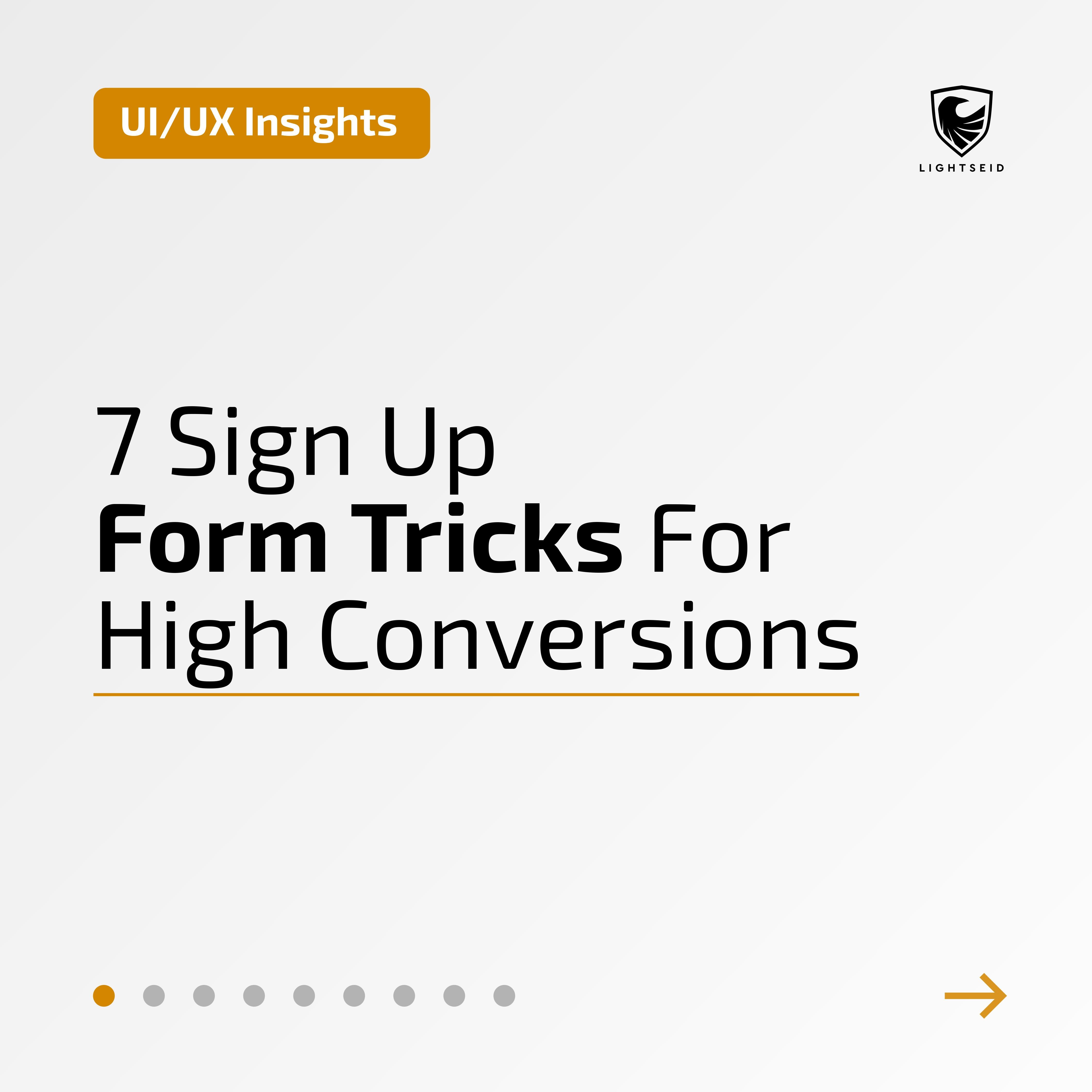 7 Sign Up Form Tricks For High Conversions